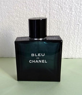 Flacon Vaporisateur " BLEU " De CHANEL  EDT 50 Ml VIDE/EMPTY Pour Collection Ou Décoration - Flacons (vides)