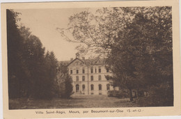 D95 - MOURS - VILLA SAINT RÉGIS -¨PAR BEAUMON SUR OISE - Carte Sépia - Mours