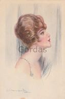 Illustrateur S. Bompard - Mode - Fashion - Italy - Bompard, S.