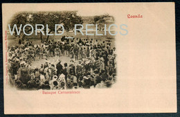 POSTCARD CARTE POSTALE POSTAL, ANGOLA, LUANDA, LOANDA, BATUQUE CARNAVALESCO - Angola