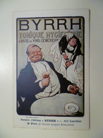 Carte Postale Ancienne Publicitaire BYRRH Concours D'affiches 3ème Prix / BARLANGUE - Werbepostkarten