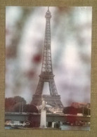 Carte Postale Et Timbre Tour Eiffel & Statue De La Liberté 1986 Premier Jour FDC - Monuments