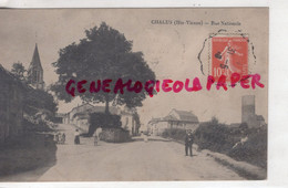 87- CHALUS - RUE NATIONALE - Chalus