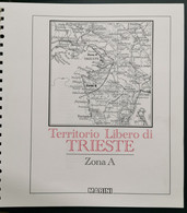TRIESTE ZONA A + VENEZIA GIULIA: FOGLI KING CON CARTELLA - Binders With Pages