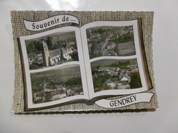 D 39 - Souvenir De Gendrey ( Carte Abimée) - Gendrey