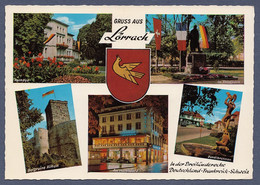 Lörrach - Dreiländereck Deutschland-Frankreich-Schweiz - 5 Ansichten - 1972 - Lörrach