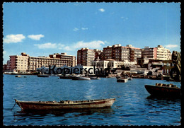 ÄLTERE POSTKARTE JEDDAH TOWN FROM THE SEA VUE PRISE DE LA MER Fishing Boat Saudi Arabia Postcard Ansichtskarte AK Cpa - Arabia Saudita