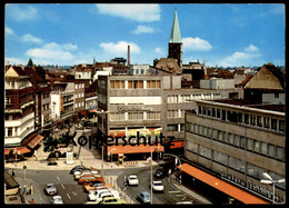 ÄLTERE POSTKARTE HAMM WESTFALEN CITY MIT WESTSTRASSE GRABITZ GRÜTER &. RENAULT R4 VW Käfer Ansichtskarte Postcard Cpa AK - Hamm