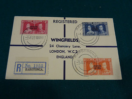 New Zealand 1937 Coronation Register FDC - Andere & Zonder Classificatie