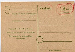 Notausgabe PA16 OLDENBURG KOPFSTEHENDER RAHMEN 1945  Kat. 30,00 + € - Emissions De Nécessité Zone Britannique