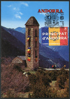 ANDORRA / ANDORRE (2021) - Carte Maximum Card - Bandera Y Escudo / Drapeau Et Blason / Flag & Coat Of Arms, Church - Autres & Non Classés