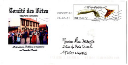 Entier Postal PAP Local Personnalisé Doubs Comité Des Fêtes TREPOT Folklore Et Traditions De Franche-Comté - Prêts-à-poster:  Autres (1995-...)
