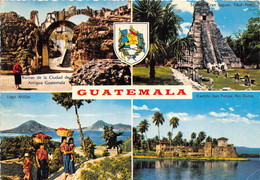 GUATEMALA - QUATRE VUES - BLASON - Guatemala