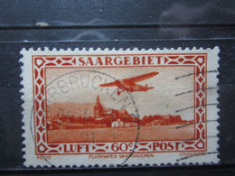 VEND BEAU TIMBRE DE POSTE AERIENNE DE SARRE N° 3 !!! - Airmail