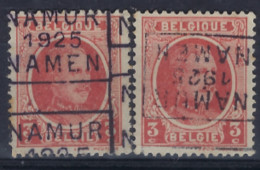 Houyoux Nr. 192 Voorafgestempeld Nr. 3542   C + D  NAMUR 1925 NAMEN  , Staat Zie Scan ! - Roulettes 1920-29