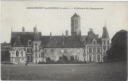 37  Beaumont La Ronce -   Le Chateau De Beaumont - Beaumont-la-Ronce