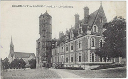 37  Beaumont La Ronce -   Le Chateau De Beaumont - Beaumont-la-Ronce