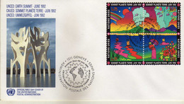 United Nations > Geneva FDC - 1992 Environmental Conference - FDC