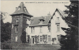 37  Beaumont La Ronce -   Le Chateau  De Mirandol - Beaumont-la-Ronce