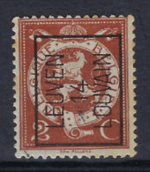 PELLENS Cijfer Nr. 109 Voorafgestempeld TYPO Nr. 52 Positie A  LEUVEN  14  LOUVAIN , Staat Zie Scan ! - Typos 1912-14 (Lion)