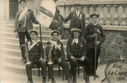 Boffrès * Carte Photo * Les Conscrits * Vive La Classe 1928 ! * Groupe Hommes - Andere & Zonder Classificatie