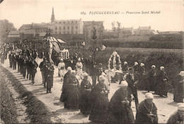 Plouguerneau * La Procession St Michel * Fête Religieuse * Défilé * Coiffe - Plouguerneau