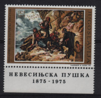 2748c Yugoslavia 1975 100 Years Of Bosnia And Herzegovinia Uprising MNH - Sonstige & Ohne Zuordnung