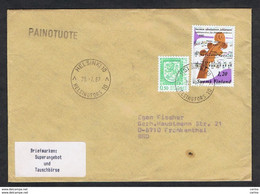 FINLAND: 1987 COUVERT WITH: 50 P. + 1 M.20 (749 + 860) - TO GERMANY - Covers & Documents