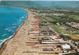 CARTOLINA  MARINA DI MASSA.MASSA,TOSCANA,PANORAMA,MARE,SPIAGGGIA,BAGNI,BARCHE,VACANZA,BELLA ITALIA,VIAGGIATA 1973 - Massa