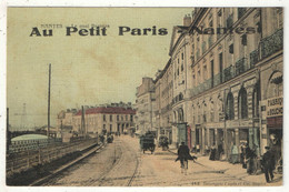 44 - NANTES - Le Quai Brancas - 1913 - AD 143 - Publicité Au Petit Paris - Nantes