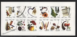 Israel 2002  Yv. C1594, The 12 Months Of The Year – Booklet - MNH - Libretti