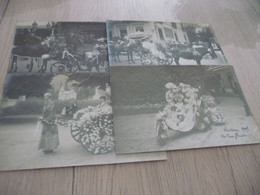 X4 Carte Photo Luchon 1905 Beau Plan Carnaval - Luchon