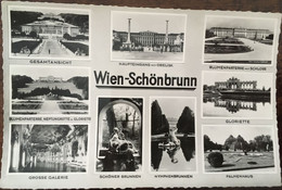 Cp, Multivues, Wien-Schönbrunn, Non écrite, édition PAG, Autriche - Château De Schönbrunn