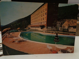 Cartolina Castelforte Prov Latina Albergo Delle Terme Vescine Suio 1979 Piscina - Latina