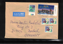 Japan 2012 Interesting Airmail Leter - Brieven En Documenten