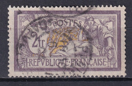 MERSON - YVERT N°122 OBLITERE - COTE = 90+ EUROS - TRES BEAU CENTRAGE ! - 1900-27 Merson