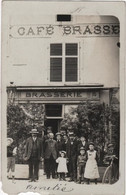 Carte Photo 88 SAINT DIE Café Brasserie Au N° 15 - Saint Die