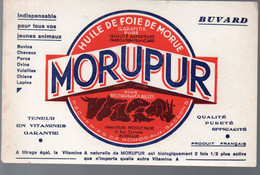 Buvard MORUPUR (huile De Foie De Morue) (M1778) - Alimentaire