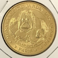 75005 PARIS MÉNAGERIE JARDIN DES PLANTES ORANG-OUTAN 2004 MÉDAILLE MONNAIE DE PARIS JETON TOURISTIQUE MEDALS COIN TOKENS - 2004