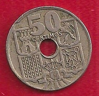 ESPAGNE 50 CENT - 1949 - Other & Unclassified