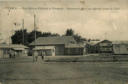 étampes * école Militaire D'aviation De Villesauvage * Baraquements De L'école * Militaria - Etampes