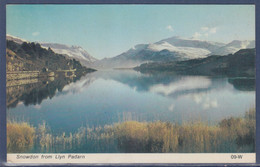 Pays De Galles "snowdon From Llyn Padarn" Le Lac Et Le Plus Haut Sommet Souvenir Du Pays De Galles 1 Timbre Anglais 1968 - Zu Identifizieren