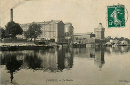 Corbeil * Le Moulin * Minoterie * Péniche Batellerie - Corbeil Essonnes