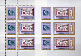 1975 Expo ARPHILA Paris Ungarn 3043 A+B 6-KB ** 42€ Imperf.stamp On Stamps F #1480 Philatelic Sheetlets Bf Hungaria - Perforiert/Gezähnt