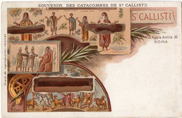 ROMA - SOUVENIR DES CATACOMBES DE St. CALLISTE - Formato Piccolo - Parques & Jardines