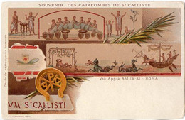 ROMA - SOUVENIR DES CATACOMBES DE St. CALLISTE - Formato Piccolo - Parchi & Giardini