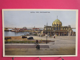 Visuel Très Peu Courant - Angleterre - Southampton - Royal Pier - 1954 - R/verso - Southampton