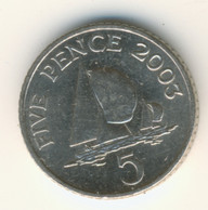 GUERNSEY 2003: 5 Pence, KM 97 - Guernesey