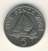 GUERNSEY 2003: 5 Pence, KM 97 - Guernesey