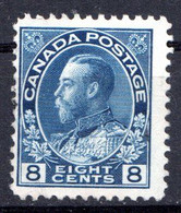 CANADA - (Dominion - Colonie Britannique) - 1918-25 - N° 115 - 8 C. Bleu - (George V) - Sonstige & Ohne Zuordnung